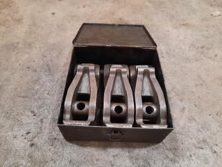 Set of 6 Arcolet 5/8 Hold Down Clamps