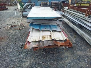 Pallet of Assorted Roofing Steel
