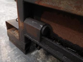 Heavy Steel Workshop Scrap Metal Bin