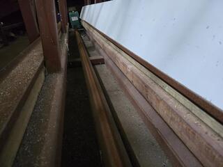 2 x Large Sliding Section Material Racks 