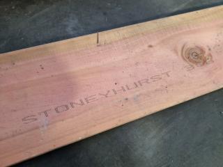 2x Pine Wood Boards