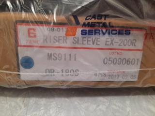 4 x TEMC Riser Sleeves EX-200R MS9111