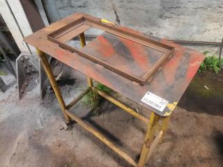 Small Mobile Workshop Table