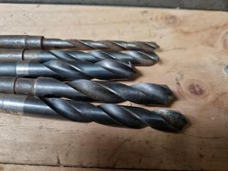 31x Morse Taper No.1 & No.2 Drills, Assorted Sizes