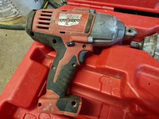 3x Milwaukee Cordless Impact Wrenches, various Faults each