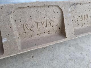 Aco KlissikDrain K100 Drain Channel + PVC & Cast Metal Gratting