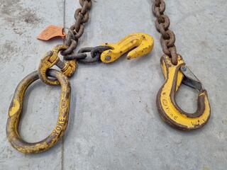 Single Leg Lifting Chain Assembly, 5.3-Ton Capacity