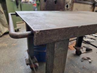 All Steel Workshop Table Trolley