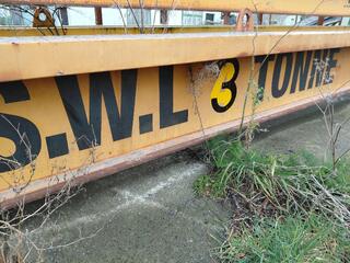 3x 14m gantry crane frames