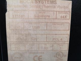 Boca Ghostwriter SubMicro USB Thermal Ticket Printer