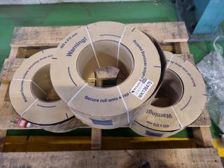 3 Rolls New Plastic Strapping