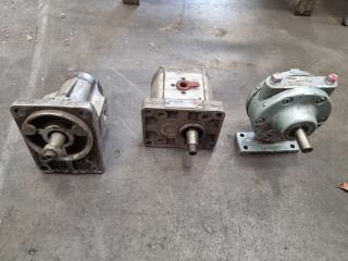 Set of 3 Hydraulic Pumps