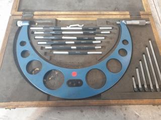 150mm - 255mm Metric Micrometer Set