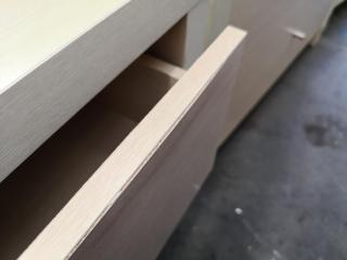 Bedroom Tallboy Drawers w/ 2x Bedside Cabinets