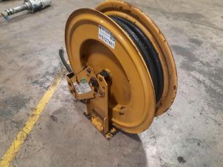 20M Graco Oil Hose and Reel.