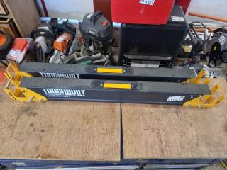 Pair of Toughbuilt C500 Sawhorses/Jobsite Tables 