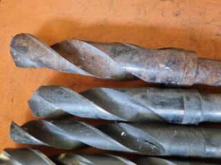 5x Assorted MT No.4 & No.3 Shank Drills
