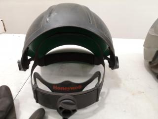 Z-Link Welding Breather Helmet w/ Hose + Standard Honeywell Welding Mask