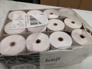 24x Thermal Receipt Printer Paper Rolls