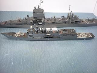 USS Long Beach (CGN-9) Cruiser and Escort