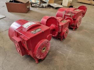 3 x Trojan Crane Fluid Pumps  (2x CE350, 1x CE100)