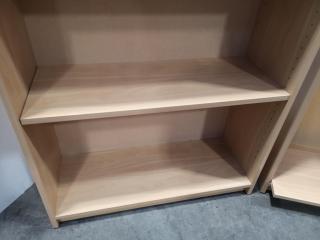 2x Office Bookshelf Storage Units