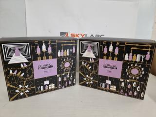 2 Loreal Silver Gift Sets for Blonde Hair