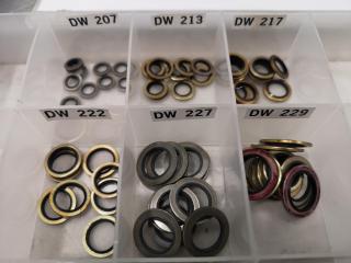 Assorted Lot of Dowty Washers, Various Metric & Imperial Sizes