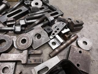 Assorted Mixed Mill Lockdown Components, Parts, & More