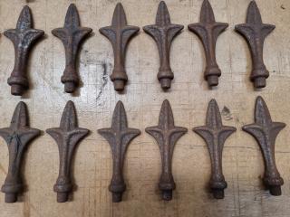 36 Iron Finials