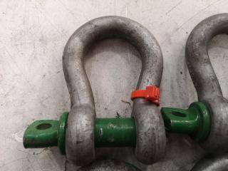 6x Lifting Bow Shackles, 4.75-Ton capacity