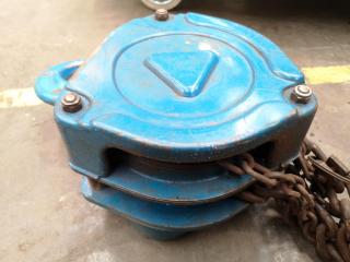 2-Ton Lifting Chain Block, Faulty Hooks