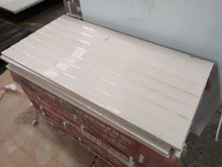 600x300mm Ceramic Wall Tiles, 6.3m2 Coverage