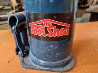 20-Ton Welded Bottle Jack by The Tool Shed
