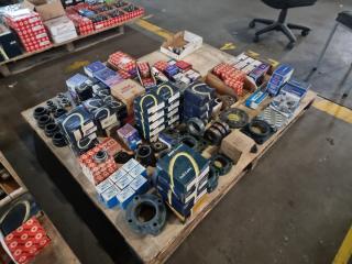 Large Assortment of Industrial Bearngs