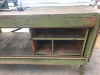 Heavy Duty Timber Workbench