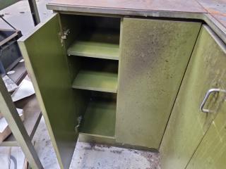 Workshop Corner Storage Cabinet / Workbench