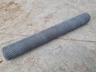 Galvanised Hex Chicken Fence Netting.