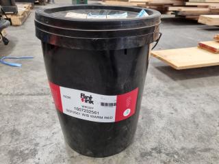 Flint Ink WikOff Water Based Printing Ink, Warm Red, 20kg Bucket