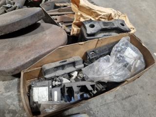 Assorted Industrial Parts, Components, Fittings, Power Tool Assemblies, & More