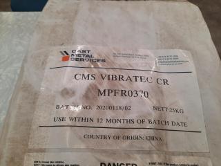 25kg Bag of Cast Metal Services CMS Vibratec.