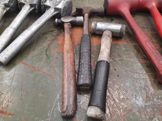 Assorted Lot of Various Hammers and Mallets
