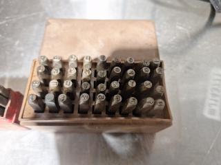 2 Sets of Letter/Number Punches