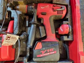 Milwaukee V28 Drill Driver Kit, Faulty Batteries