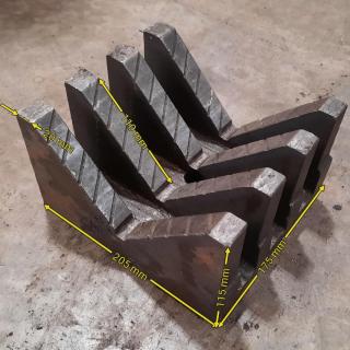 Two Steel V Blocks