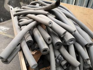 Large Lot of Assorted Water Pipe Insulation Tubes