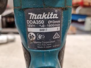 Makita LXT 18V Cordless 10mm Angle Drill