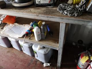 Heavy Duty Workshop Shelf Bench Workbench Unit