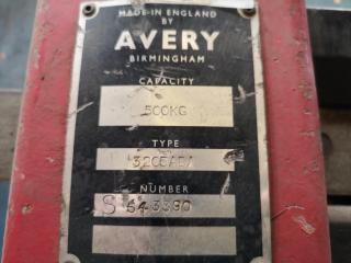 Avery 500kg Analog Industrial Platform Scale