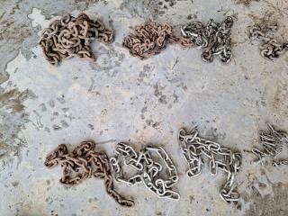 Large Assortment of Chains/Lifting Equipment